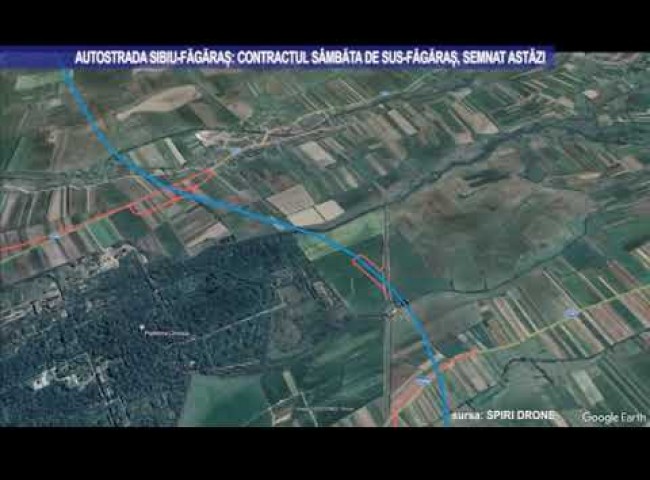 Autostrada Sibiu-Făgăraș: Contractul Sâmbăta de Sus-Făgăraș, semnat astăzi