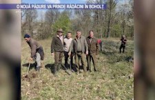 O nouă pădure va prinde rădăcini în Boholț