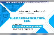 S-a dat startul depunerii de proiecte pe Bugetare Participativă