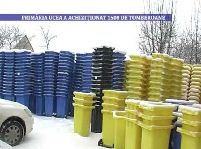 Primaria Ucea a achizitionat 1500 de tomberoane – 26 ianuarie 2022