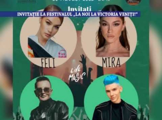 Invitatie la festivalul „La noi la Victoria veniti!“ – 12 august 2022